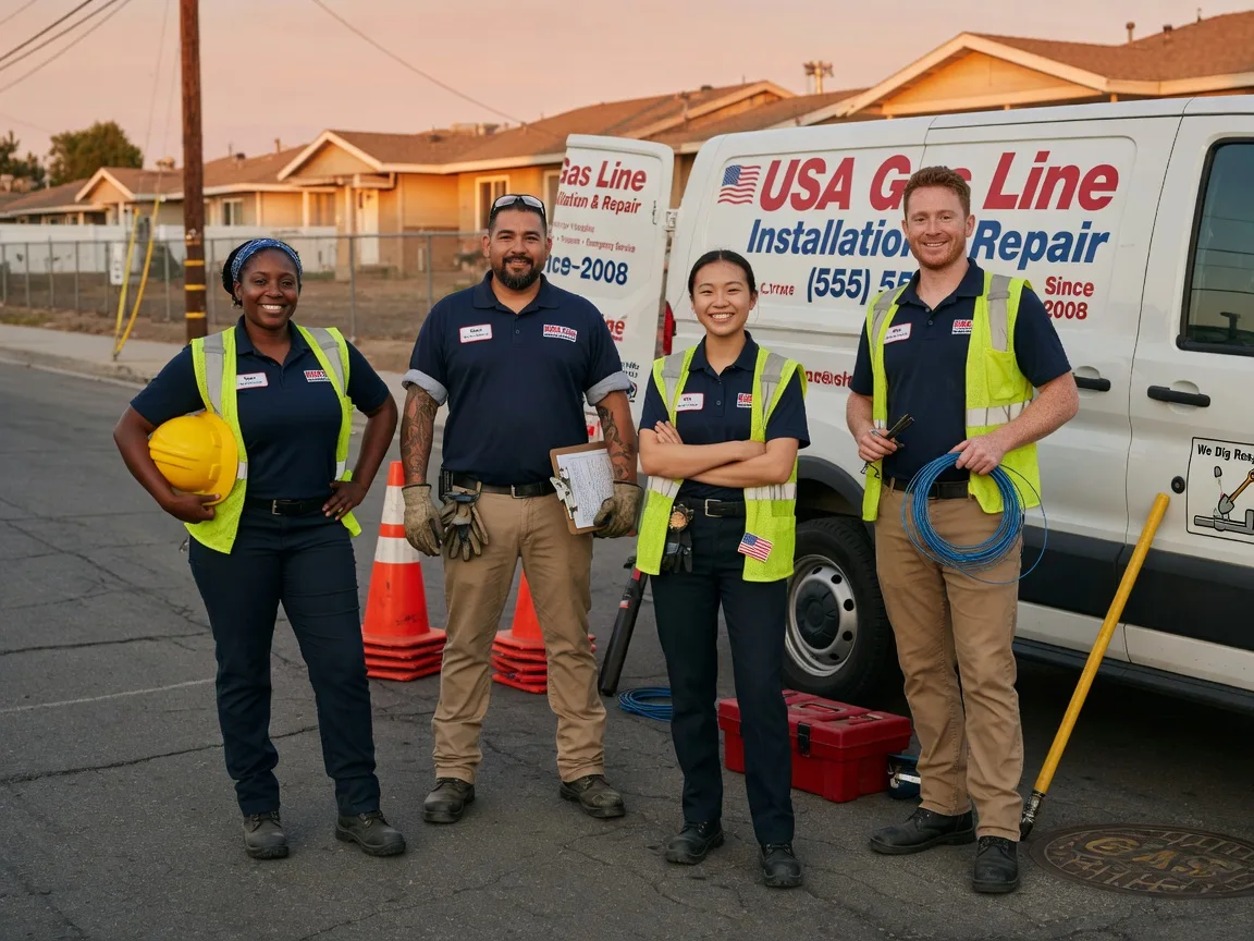 Gas Line Installation company in Palmdale, CA